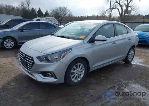2020 Hyundai Accent Sel from USA, damaged, VIN 3KPC24A65LE110121